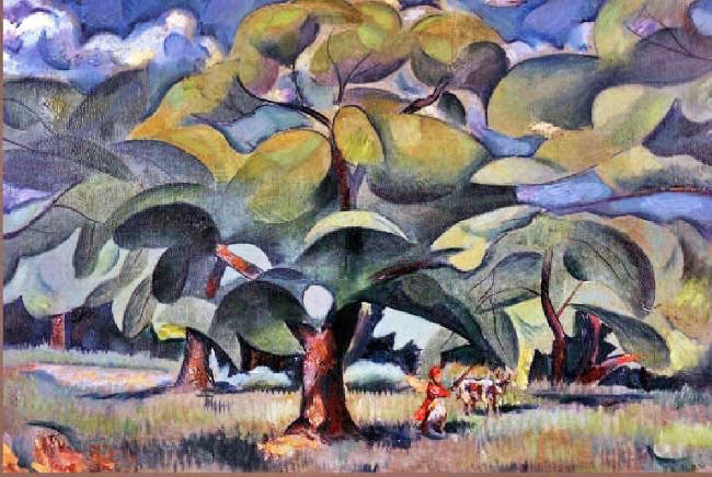 Shepherd by Vladimir Baranoff-Rossine