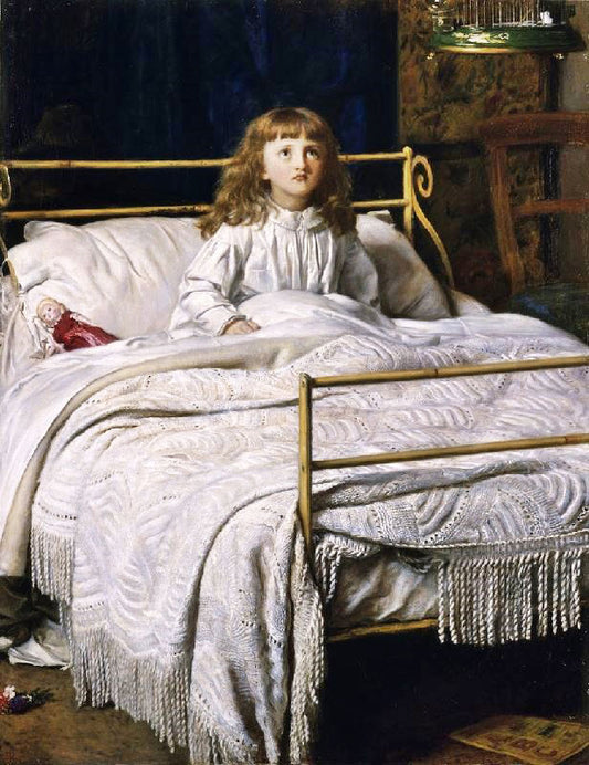 Waking by John Everett Millais