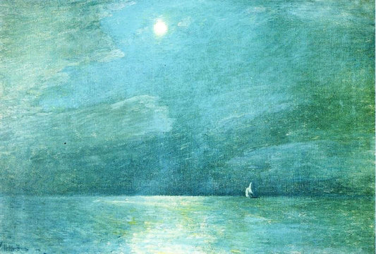 Moonlight On The Sound by Childe Hassam