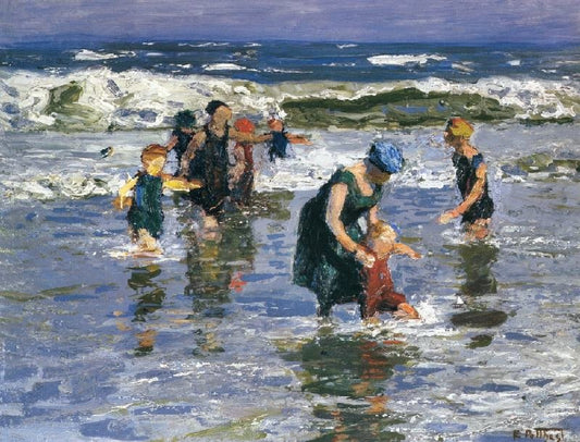 In The Surf, 1914 by Edward Potthast