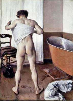 Man At His Bath by Gustave Caillebotte