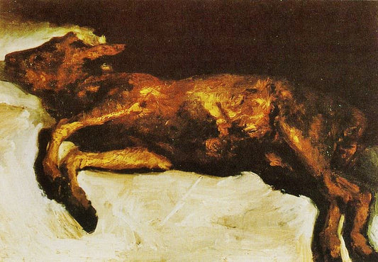 New Born Calf by Vincent van Gogh