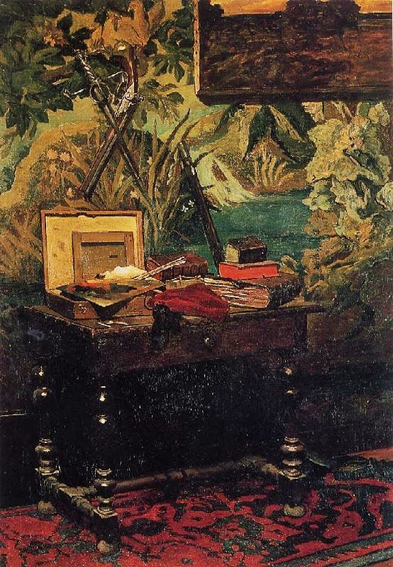 Corner Of The Studio by Claude Oscar Monet