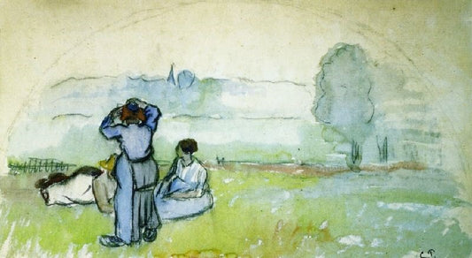 Fan Project by Camille Pissarro