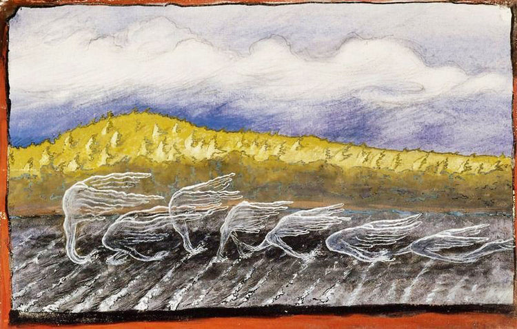 The Wind Blows by Hugo Simberg