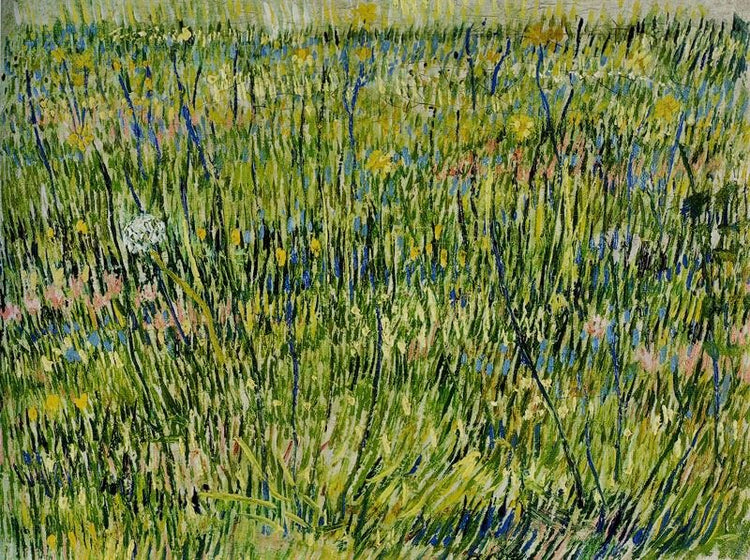 Patch Of Grass by Vincent van Gogh