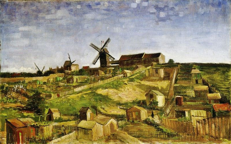 The Hill Of Montmartre by Vincent van Gogh