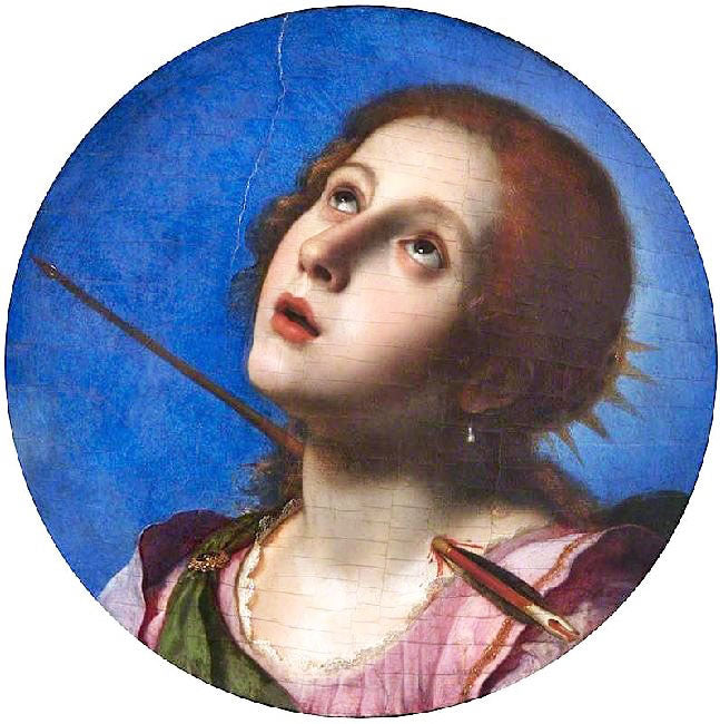 Saint Christina Of Bolsena by Carlo Dolci