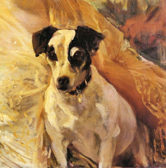 Portrait Of A Jack Russell by Joaquin Sorolla y Bastida