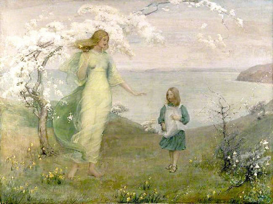A Vision Of Spring by Thomas Millie Dow