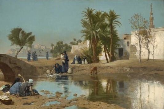 Fellah Women Drawing Water by Jean-Léon Gérôme