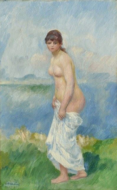 Standing Bather by Pierre Auguste Renoir