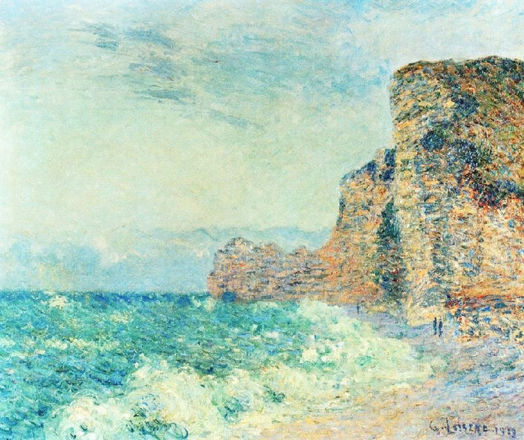 Porte D’Amont, Etretet by Gustave Loiseau