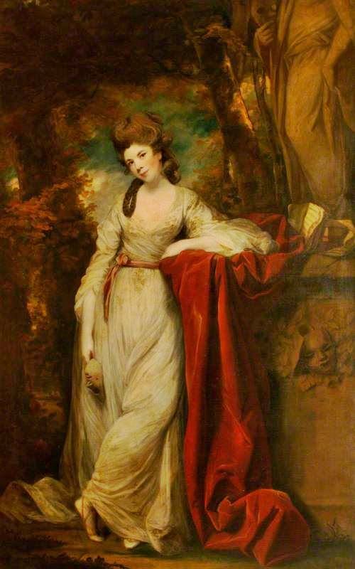 Mrs Abington As The Comic Muse by Sir Joshua Reynolds