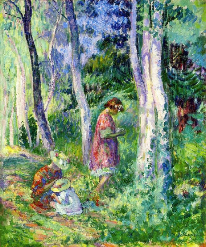 In The Forest, The Harvest by Henri Lebasque