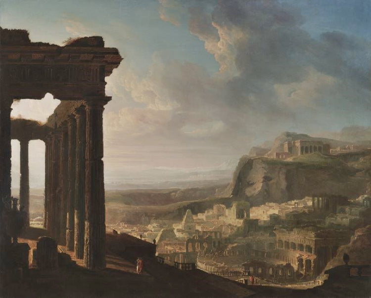 Ruins Of An Ancient City by John Martin