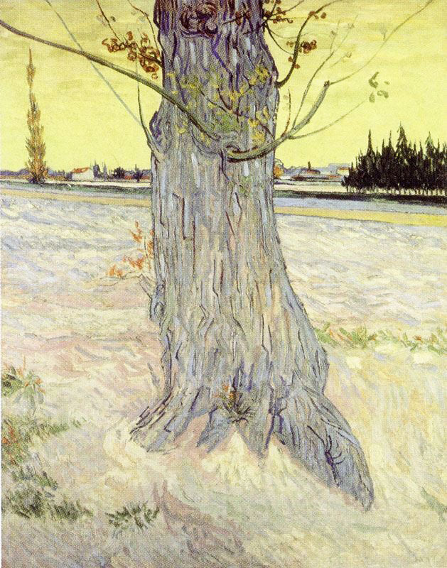 Trunk Of An Old Yew Tree by Vincent van Gogh
