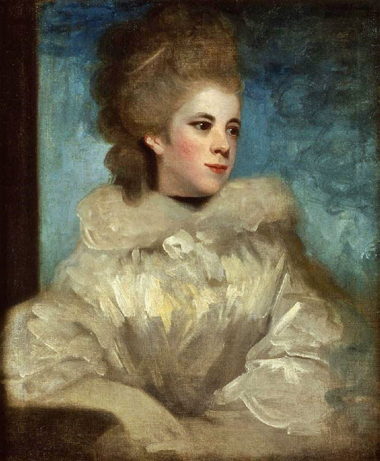 Portrait Of Mrs Abington by Sir Joshua Reynolds