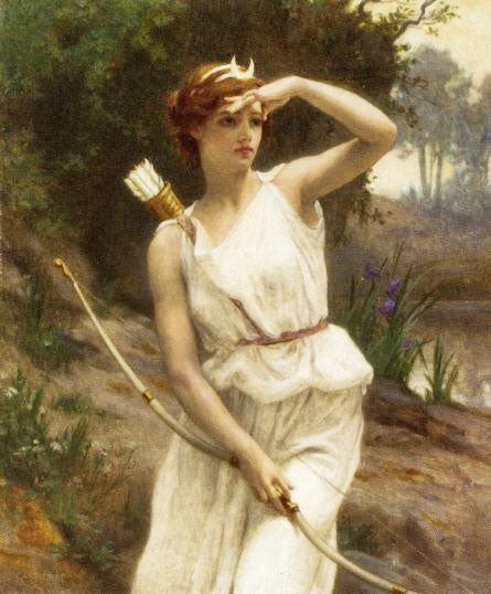 Diana, The Huntress by Guillaume Seignac