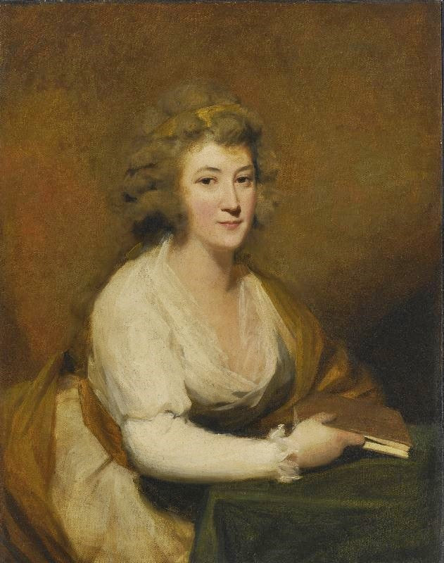 Portrait Of Lady Nasmyth by Sir Henry Raeburn R.A. P.R.S.A.