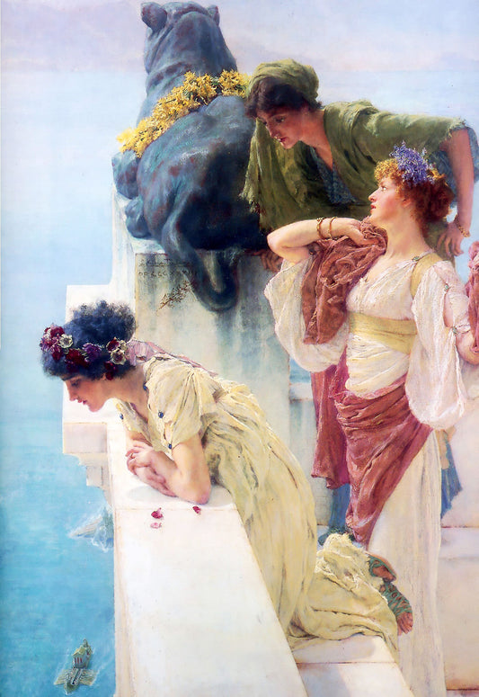 A Coign Of Vantage by Sir Lawrence Alma-Tadema