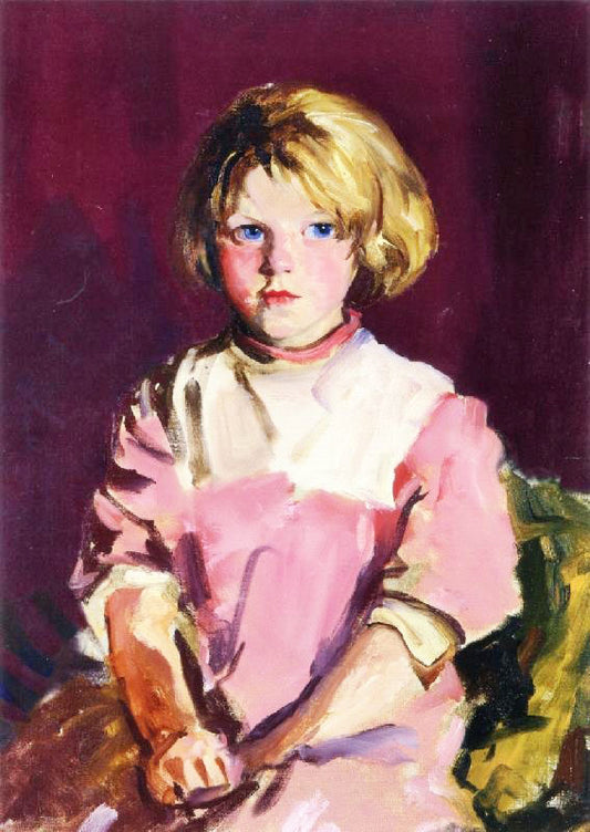 Girl In Pink by Robert Henri
