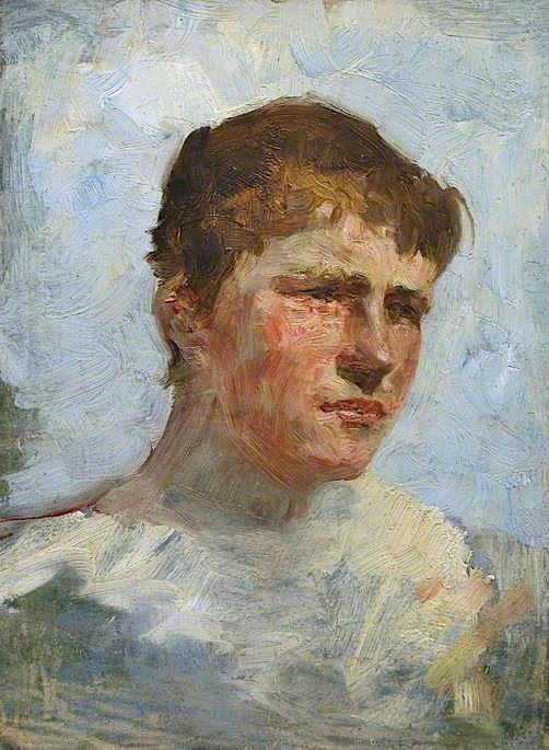 August Blue, Study by Henry Scott Tuke