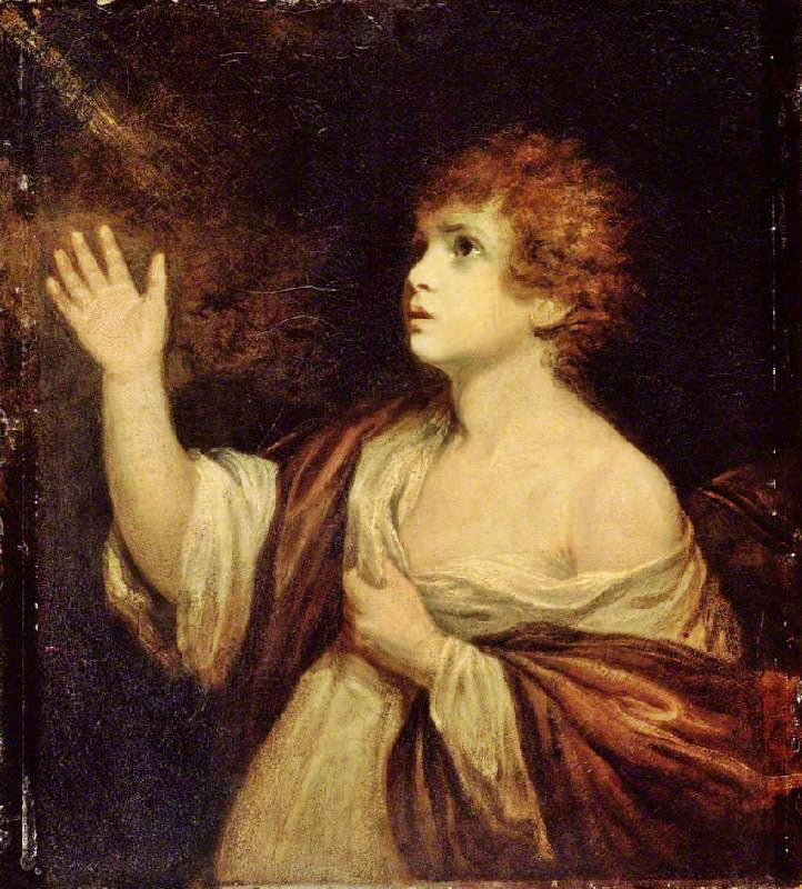 The Calling Of Samuel by Sir Joshua Reynolds