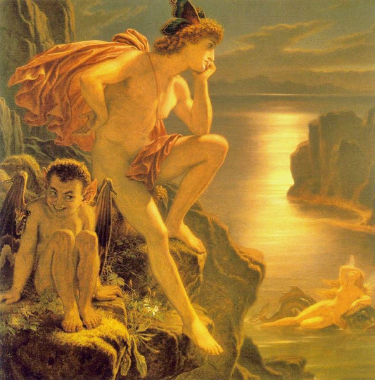 Oberon And The Mermaid by Joseph Noel Paton