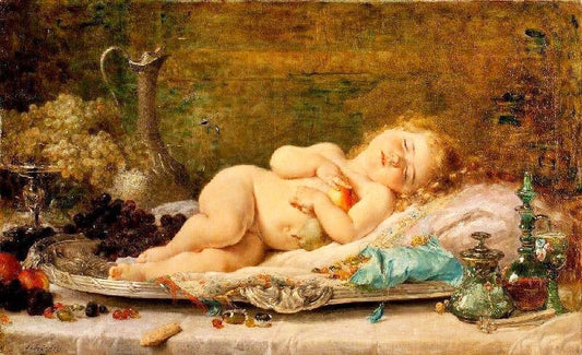 Gluttony by Timoléon Marie Lobrichon
