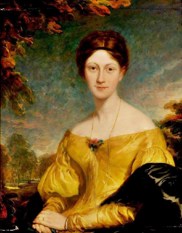 Mary Chaworth Musters by Thomas Phillips