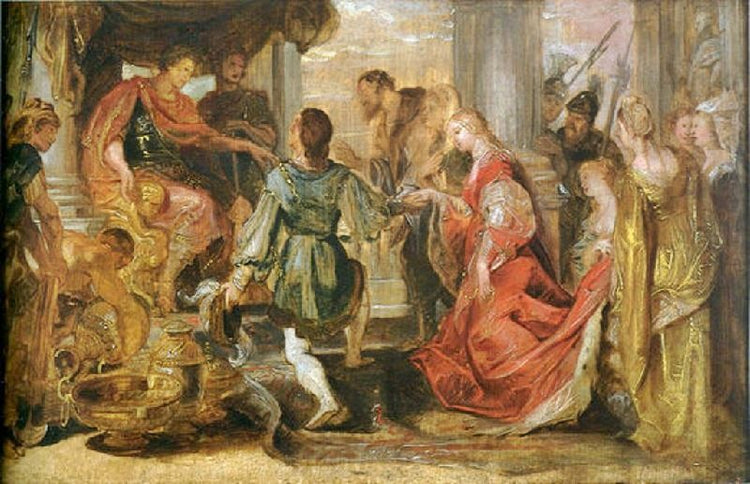 Generosity Of Scipio by Peter Paul Rubens