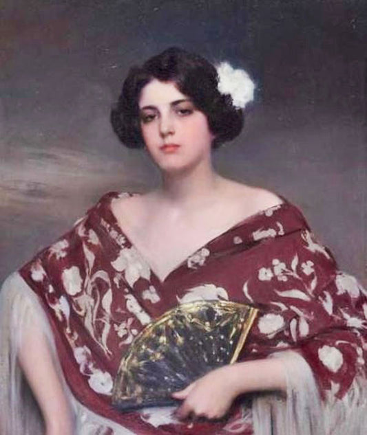 Retrato De Julia by Ramon Casas y Carbó