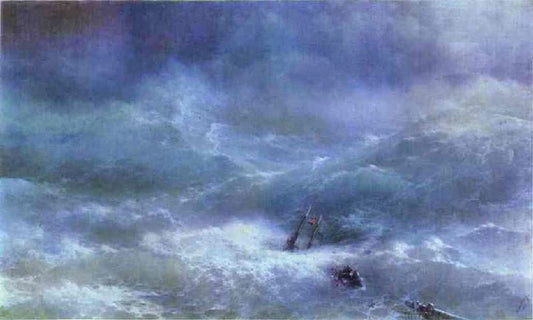 The Billow by Ivan Constantinovich Aivazovsk