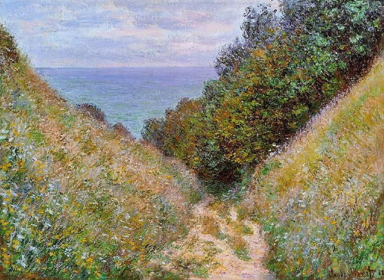 The Path At La Cavee, Pourville by Claude Oscar Monet