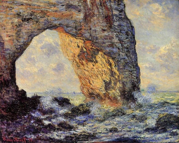 The Manneport, Etretat by Claude Oscar Monet