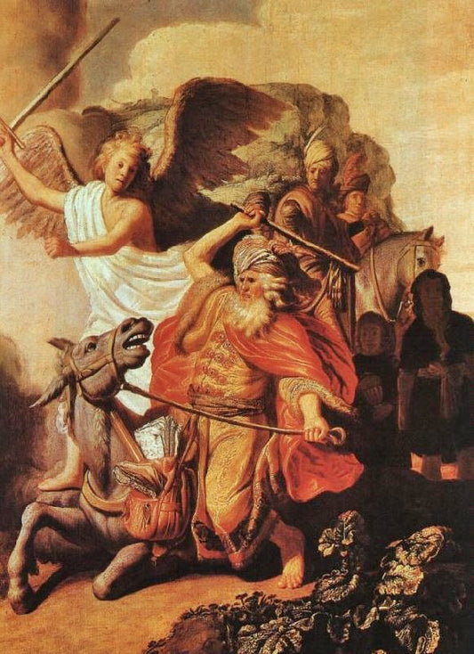 Balaam’S Ass by Rembrandt van Rijn
