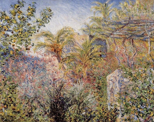 The Valley Of Sasso, Bordighera by Claude Oscar Monet