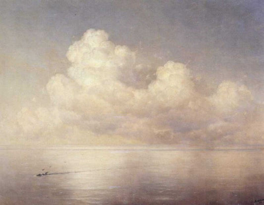 Clouds Above A Calm Sea by Ivan Constantinovich Aivazovsk