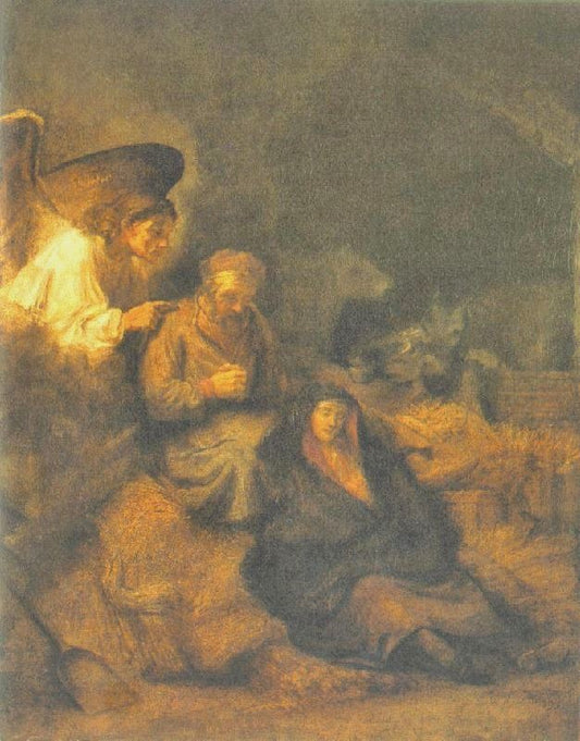 The Dream Of St Joseph by Rembrandt van Rijn