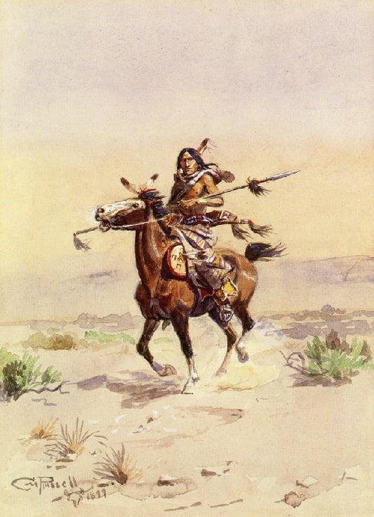 Nobleman Of The Plains by Charles Marion Russell
