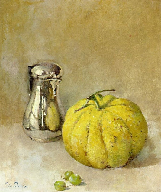 Silver And Gray by Emil Carlsen