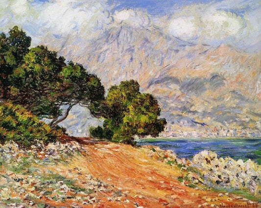 Meton Seen From Cap Martin by Claude Oscar Monet