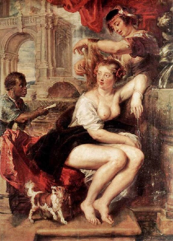 Bathsheba At The Fountain by Peter Paul Rubens