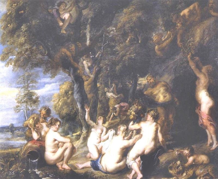 Nymphs And Satyrs by Peter Paul Rubens