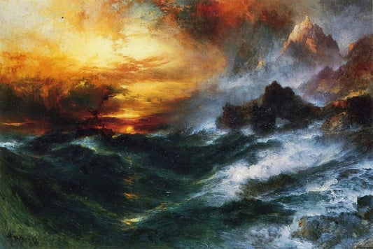 A Mountain Of Loadstone by Thomas Moran