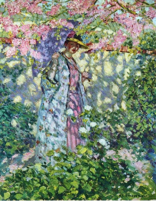 The Judas Tree by Frederick Carl Frieseke