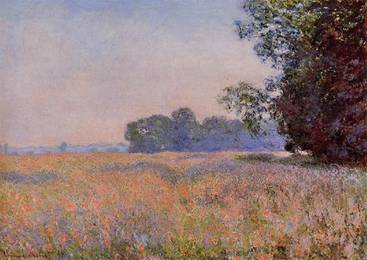 Oat Field by Claude Oscar Monet