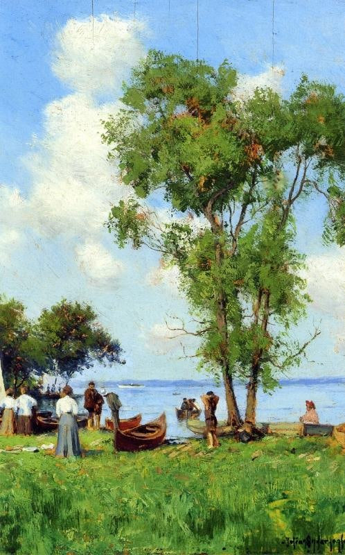 A Thousand Islands, St. Lawrence River by Julian Onderdonk