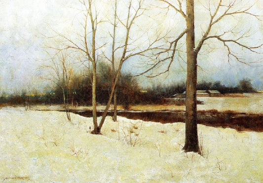 Stream In Winter by Arthur Hoeber